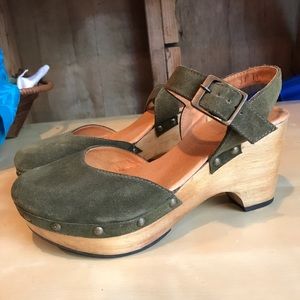 Suede Cordani Clogs 7